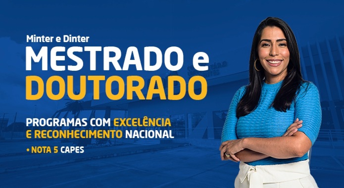 Cursos de mestrado e doutorado da Unit serão ministrados em Pernambuco - Foto: Divulgação
