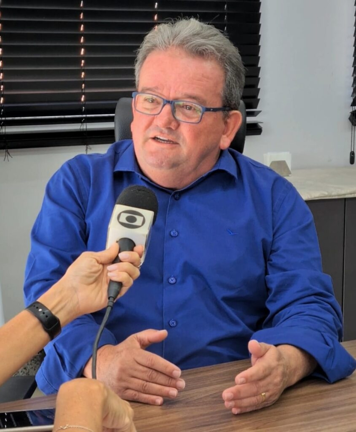 Marcos Andrade, presidente do Sistema Fecomércio-Sesc-Senac, explica para a TV Sergipe sobre o aumento de consumidores no mercado e aumento do endividamento familiar - Foto: James Silva