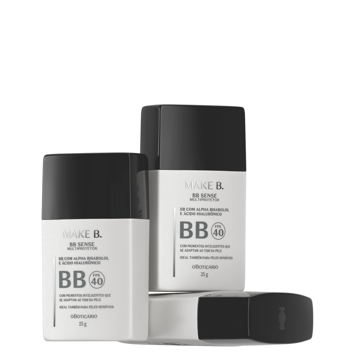 Vanguarda da beleza: o Boticário apresenta Make B. BB Sense, o primeiro BB Cream do Brasil com pigmentos encapsulados que se adaptam a diversos tons de pele - Foto: Divulgação