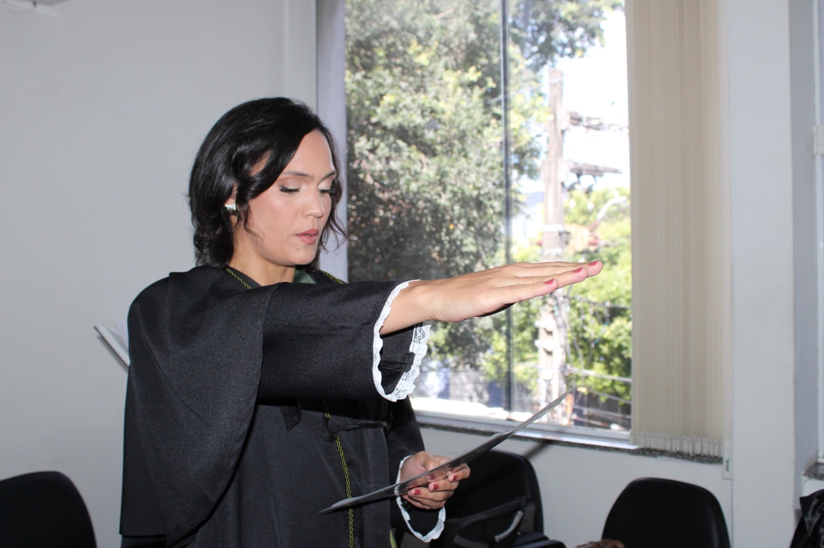 Posse deThayanny Dantas Duarte - Foto: Ascom DPESE 
