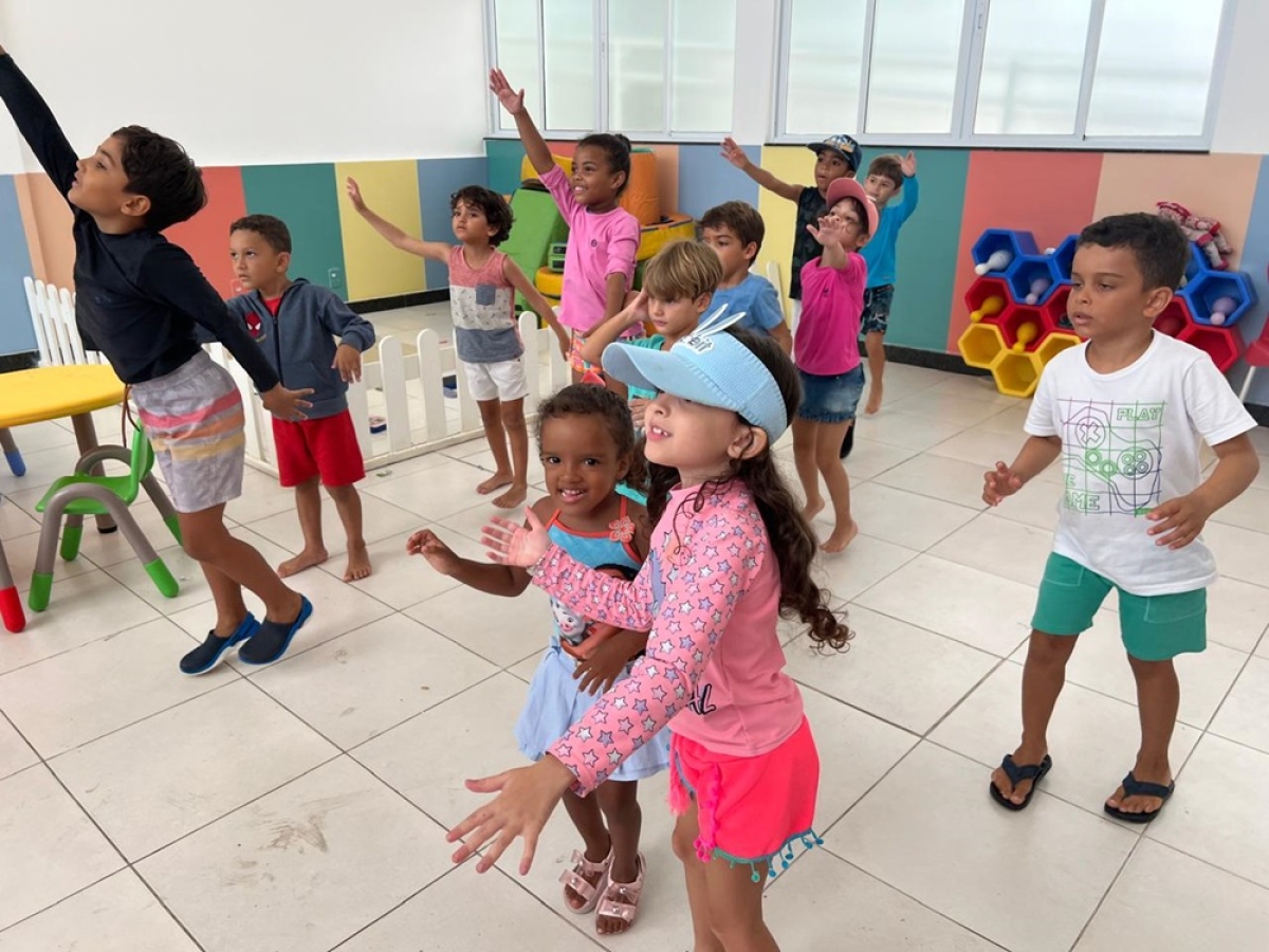 Jogos e brincadeiras em ambiente interno - Foto: Divulgação/SESC SE