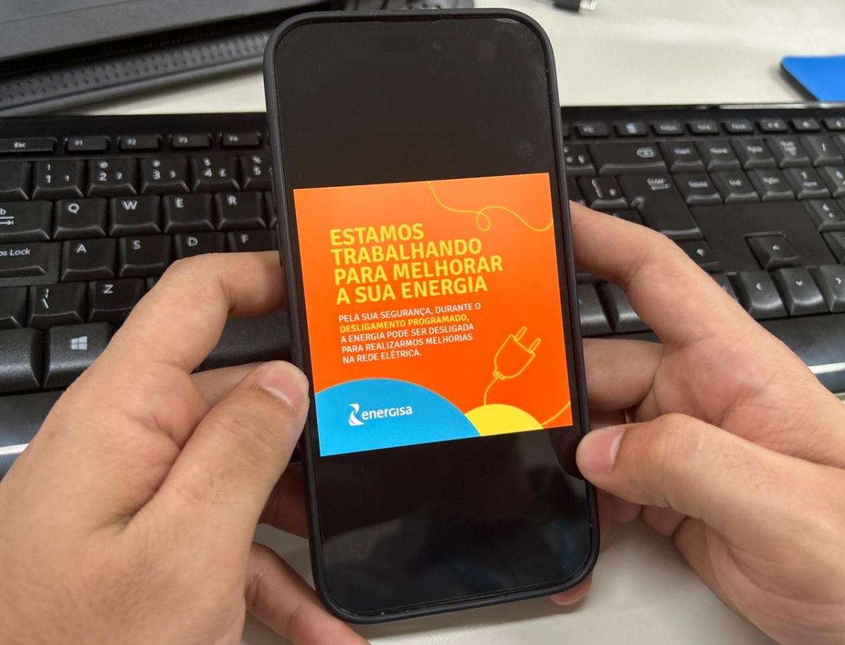 Saiba como receber os avisos de desligamento programado pelo WhatsApp - Foto: Divulgação/Assessoria Energisa Sergipe

