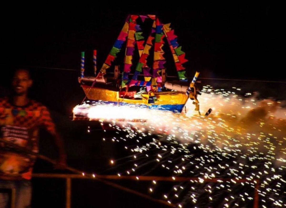 11 de junho é celebrado o dia do Barco de Fogo, patrimônio cultural que marca os festejos juninos  - Foto: Ricardo Martins

