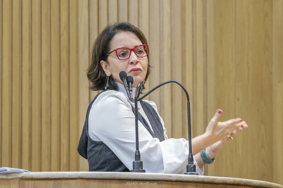 Vereadora Emília Corrêa - Foto: Gilton Rosas/CMA
