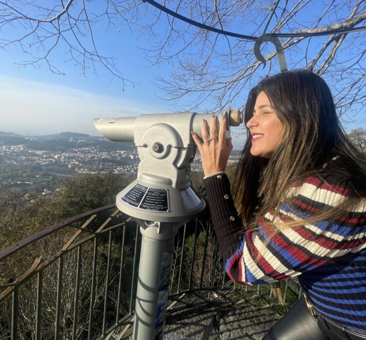 No Bom Jesus surgiu uma expressão popular portuguesa: ver Braga por um canudo - Foto: Carla Passos