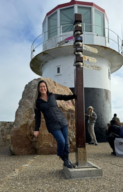 Carol Asencio em Cape Town na África do Sul - Foto: Divulgação/BeFly Travel Sergipe