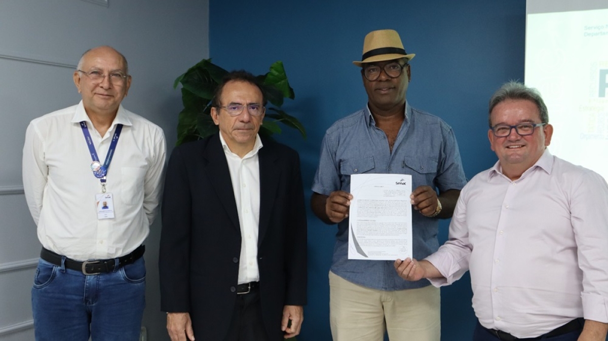 Senac firma convênio com Quilombo Maloca para capacitação profissional - Foto: Senac SE
