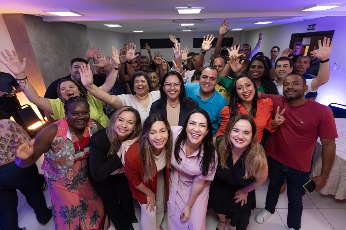 Delegada Danielle Garcia promove reunião de alinhamento com os pré-candidatos proporcionais do MDB - Foto: Márcio Dantas