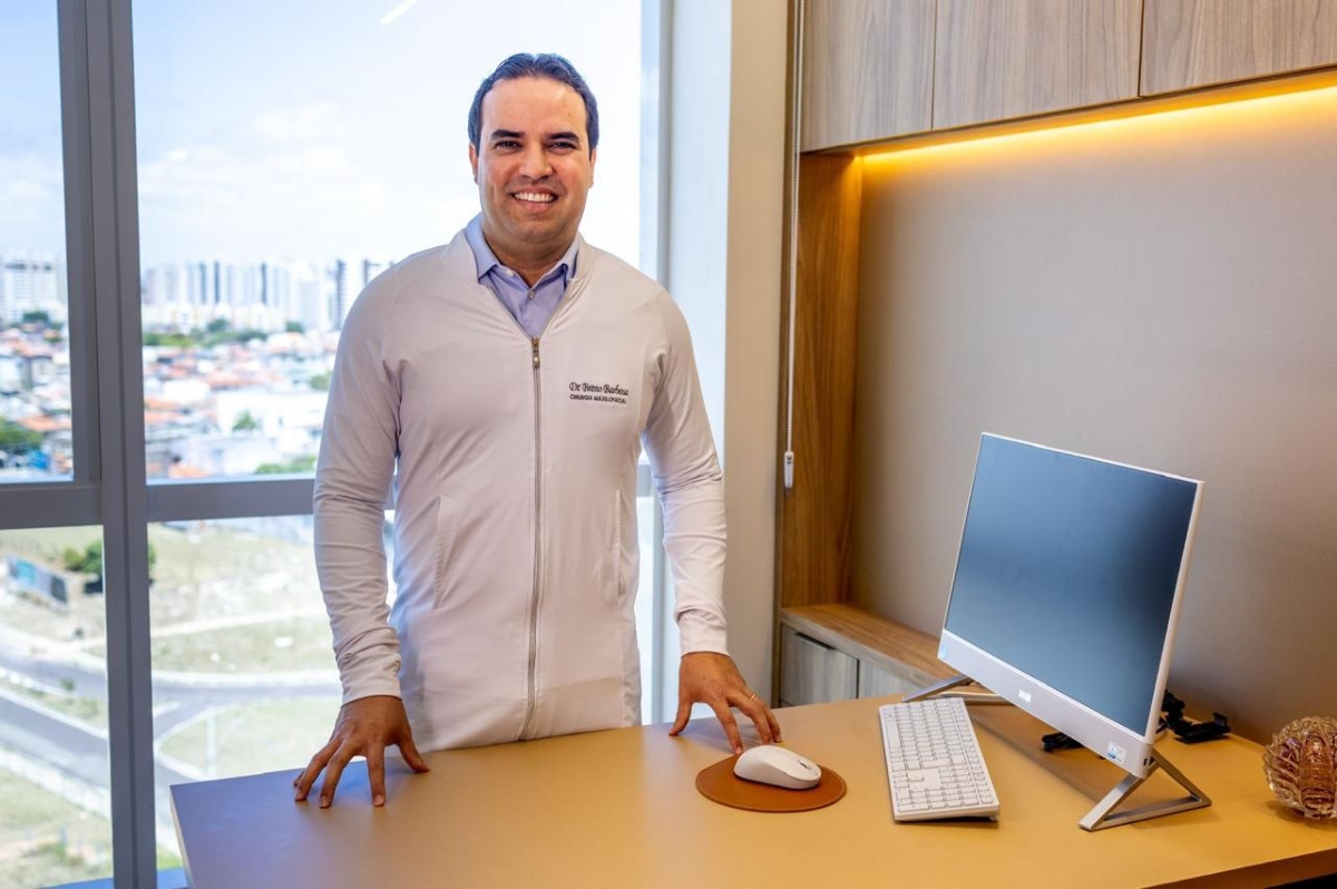 Cirurgião bucomaxilofacial Breno Barbosa - Foto: Arquivo pessoal
