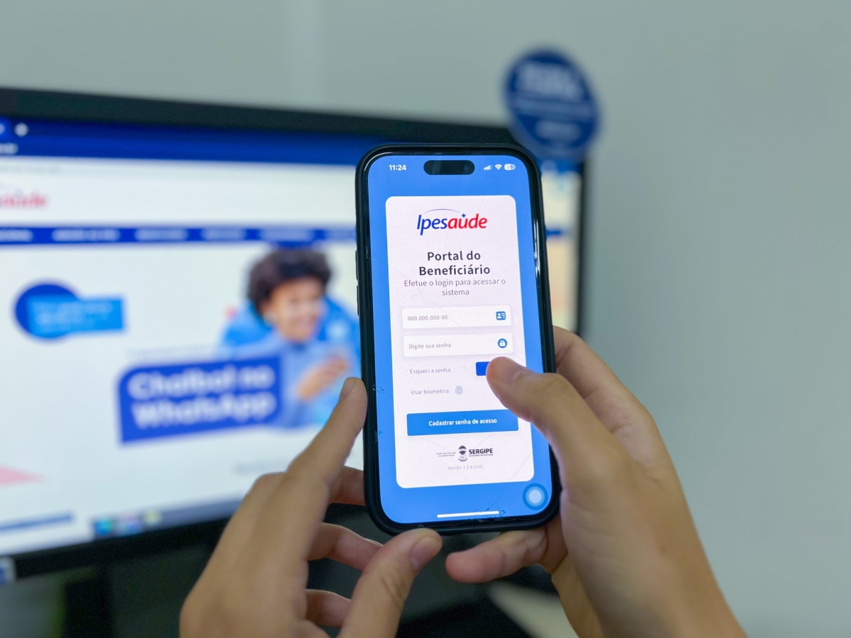 Aplicativo Meu Ipesaúde permite acesso individual e exclusivo para beneficiários - Foto: Divulgação/Ipesaúde
