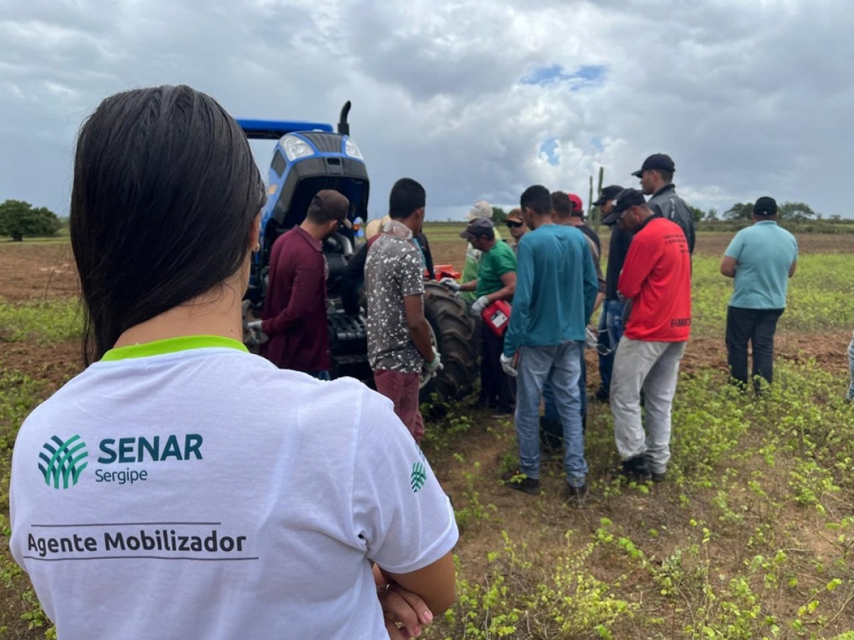 Senar Sergipe abre inscrições para prestação de serviços de Agente Mobilizador - Foto: SENAR AR-SE