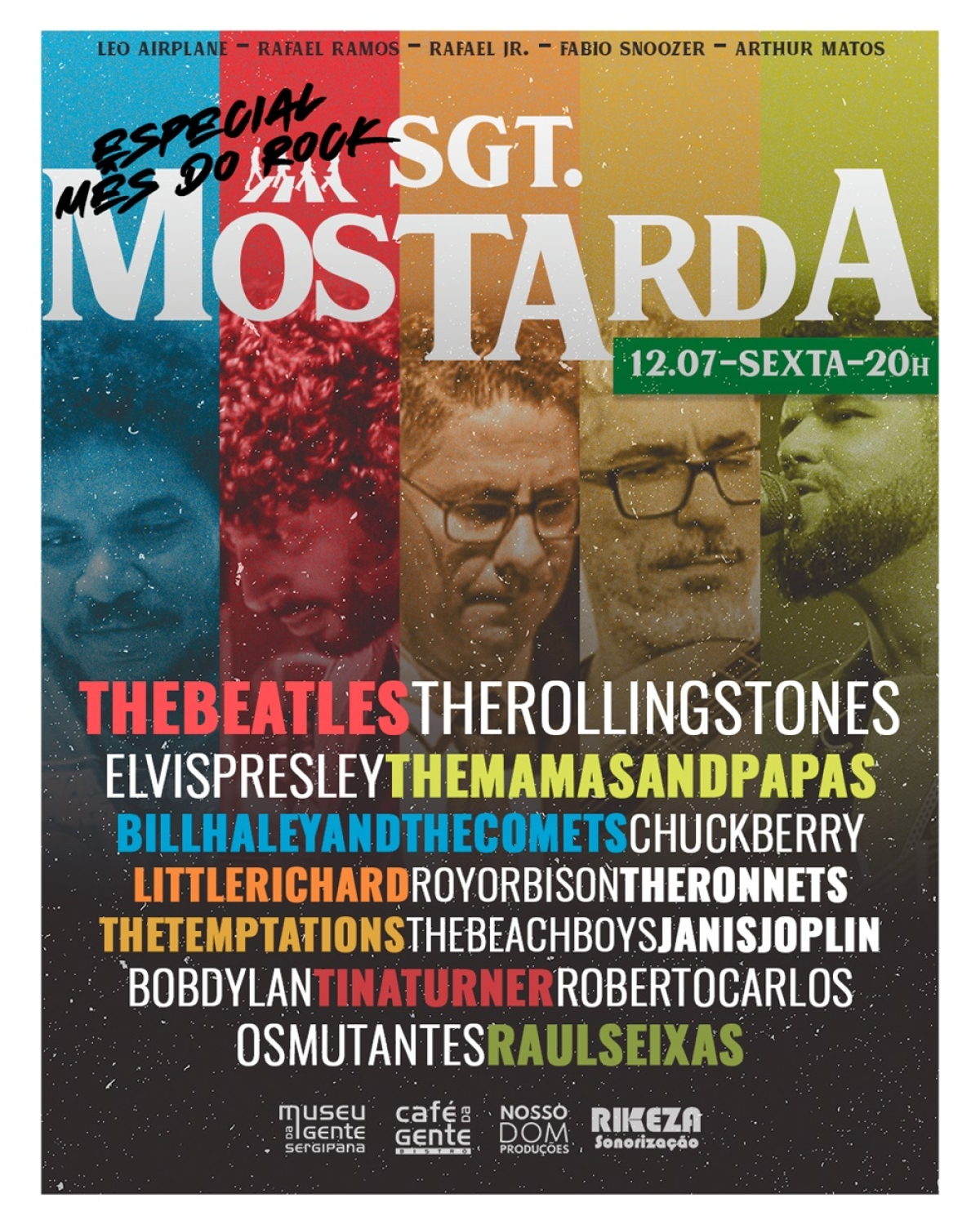 Sgt. Mostarda abre o Mês do Rock no Café da Gente Sergipana - Foto: Divulgação/Assessoria
