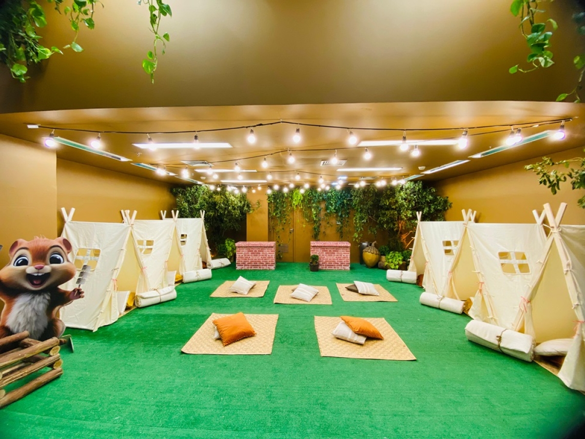 Acampamento com os Esquilos - Foto: João Soares     