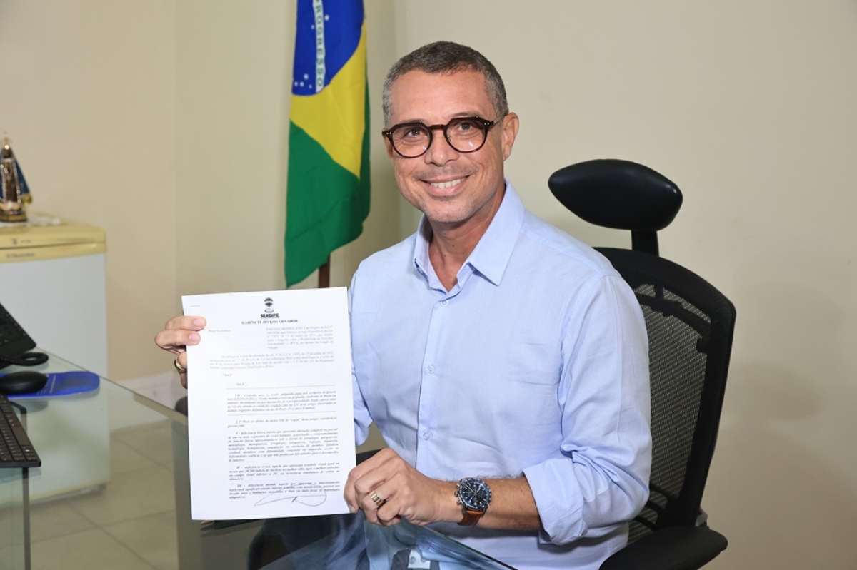 Governador Fábio Mitidieri - Foto: André Moreira/Governo de Sergipe
