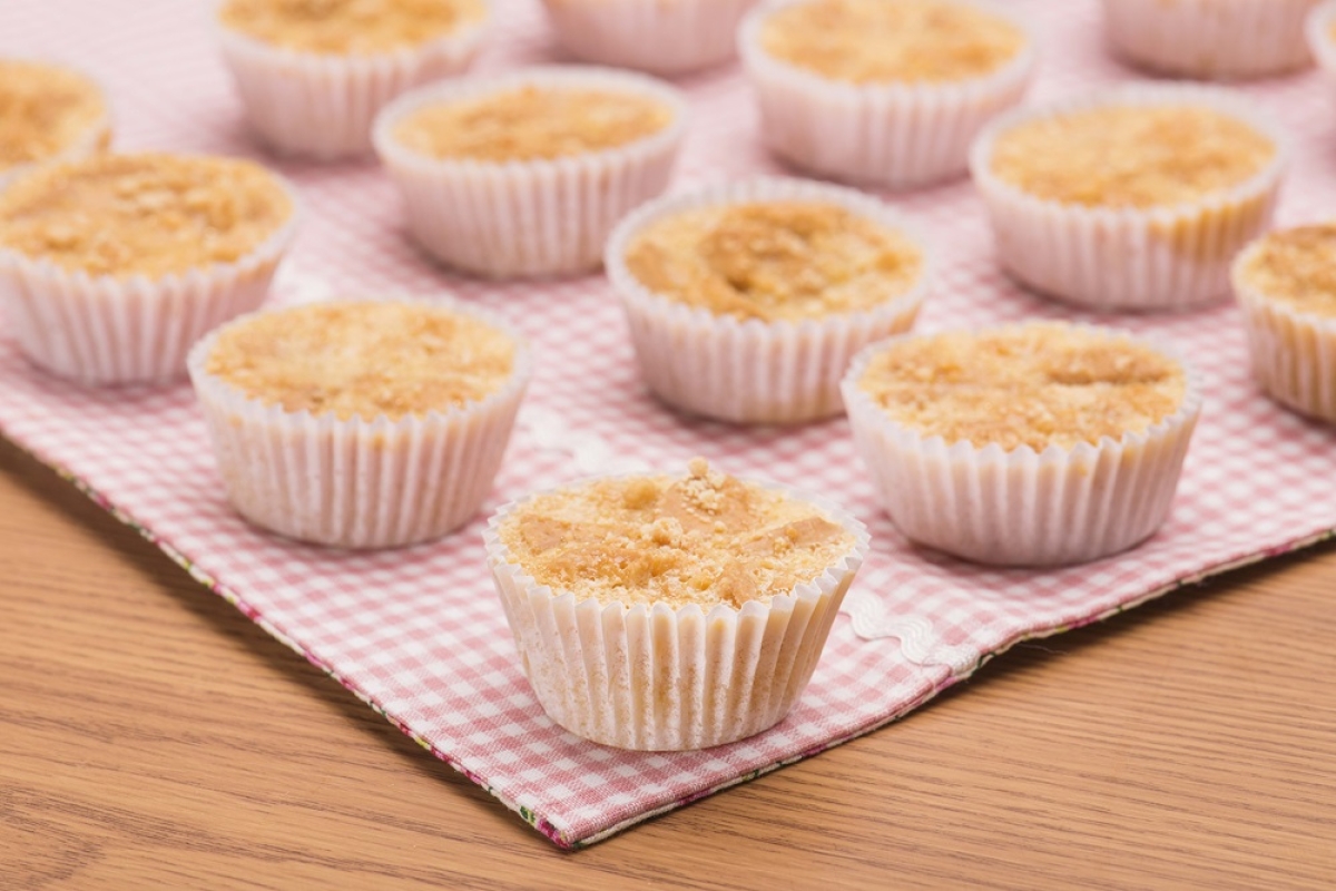 Queijadinha com Biscoito Treloso - Foto: Divulgação/Marca Treloso