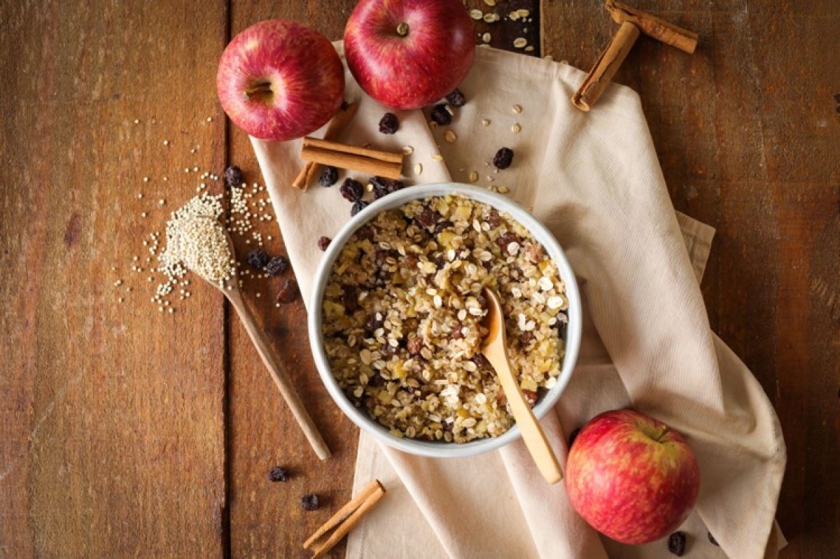 Creme de Quinoa e maçã - Foto: Divulgação/Assessoria
