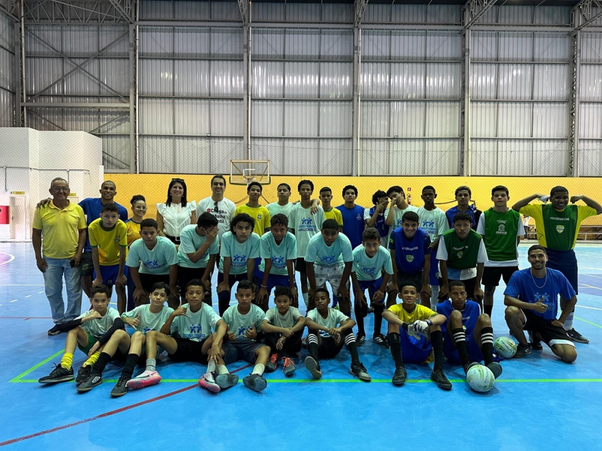 Projeto Construindo Valores transforma vida de crianças e adolescentes através do esporte - Foto: Ascom/Sejesp/MPT Sergipe
