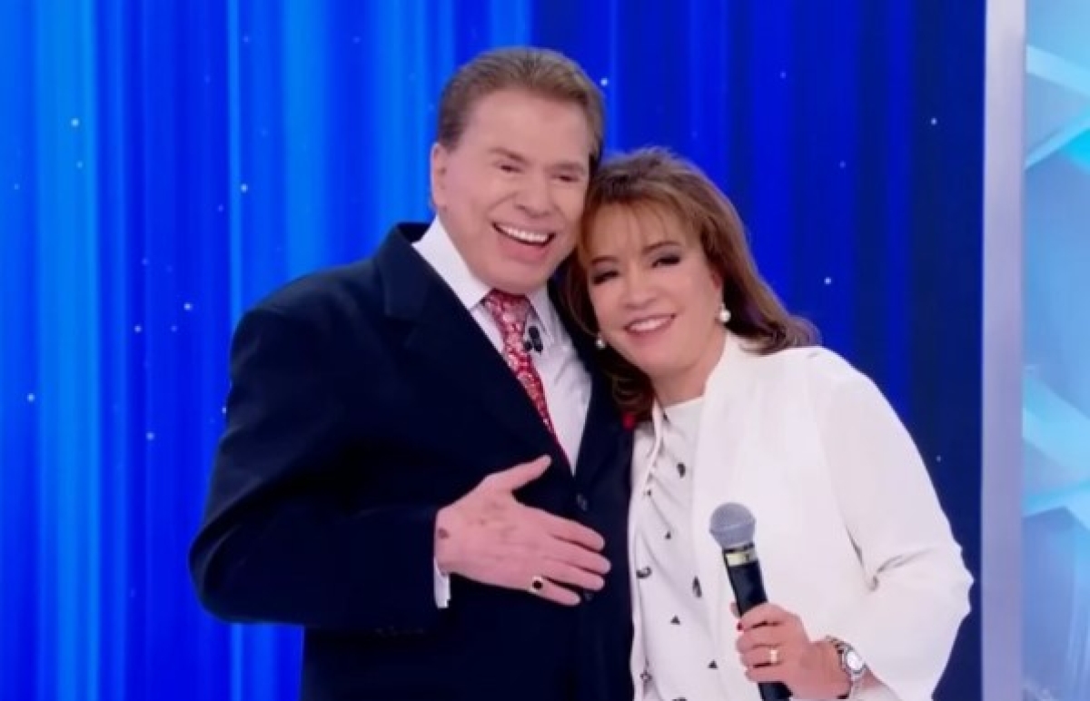 Silvio Santos e Íris Abravanel - Foto: Reprodução/SBT