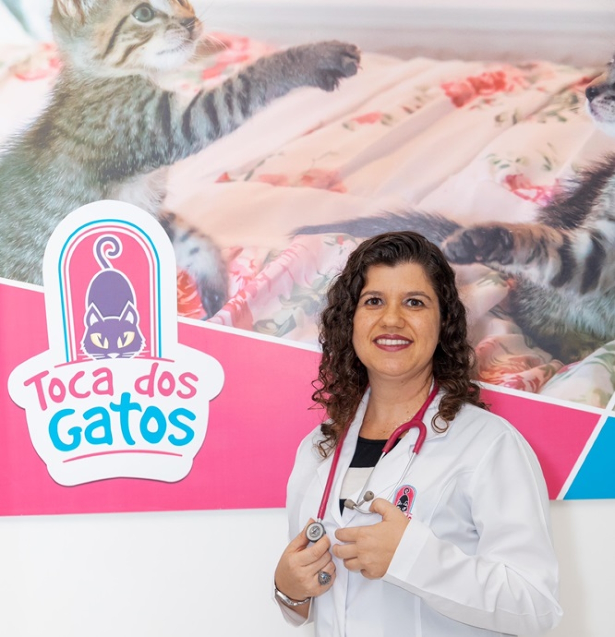 A especialista em comportamento felino da clínica Toca dos Gatos, Dra. Betejane de Oliveira - Foto: Divulgação 