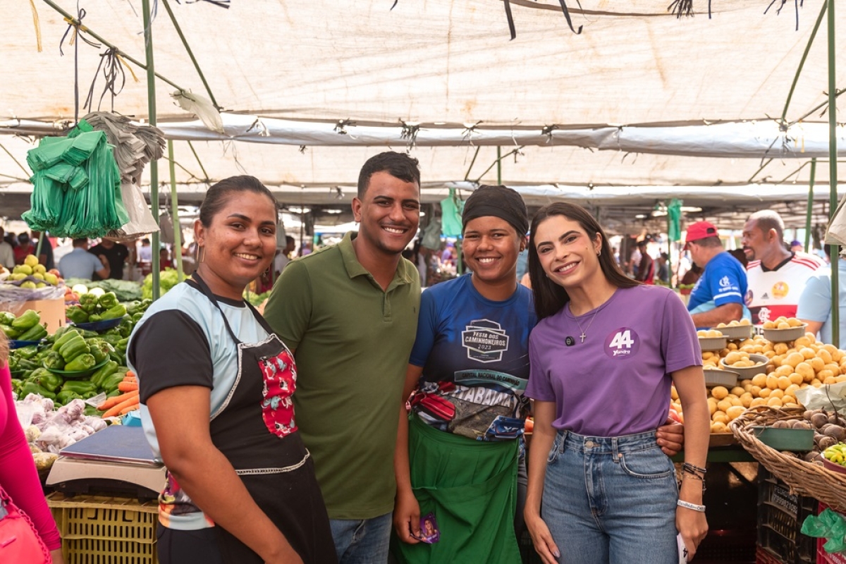 Yandra propõe transformar Aracaju em cidade de oportunidades com foco na geração de empregos - Foto: Assessoria de Campanha
