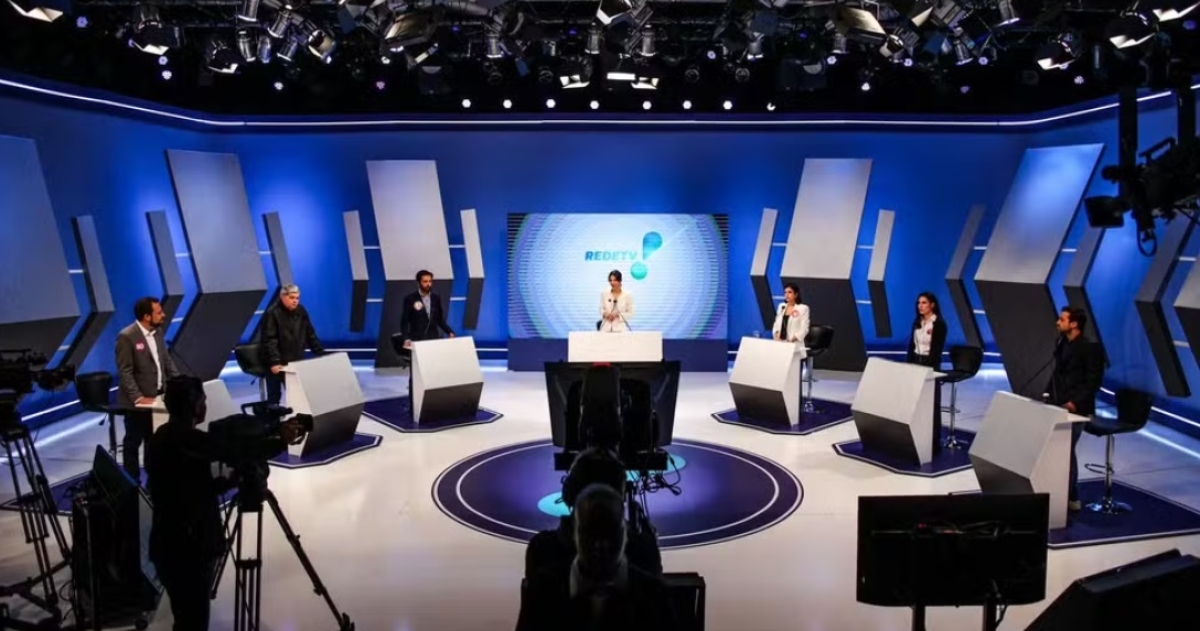 Debate entre candidatos à Prefeitura de SP nesta terça (17) - Foto: Divulgação/RedeTV
