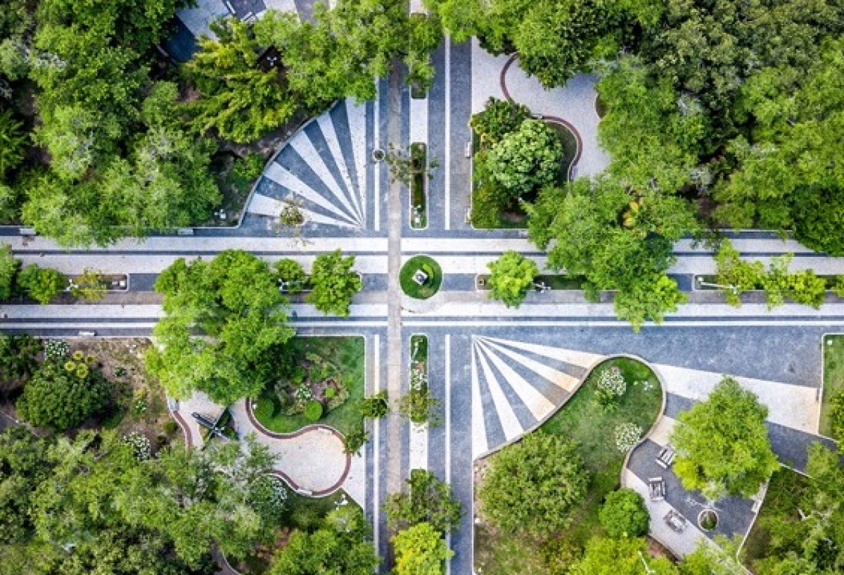 Fotografia intitulada Geometria, assinada pelo arquiteto Gilton Rosas, faz parte da mostra promovida pelo CAU Sergipe
