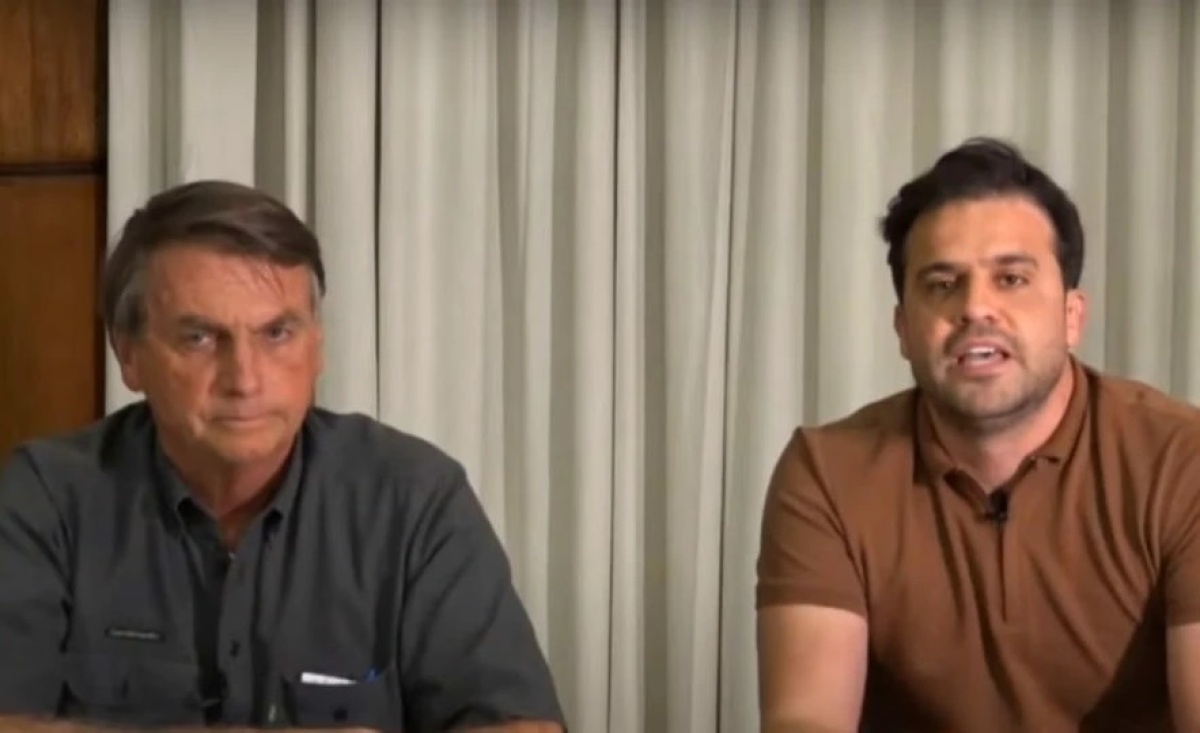 Bolsonaro ao lado de Pablo Marçal - Foto: Reprodução/Redes Sociais
