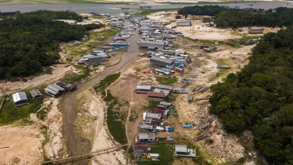 Rios da Amazônia registram níveis abaixo da média histórica - Foto: Rafa Neddenmeyer/Agência Brasil
