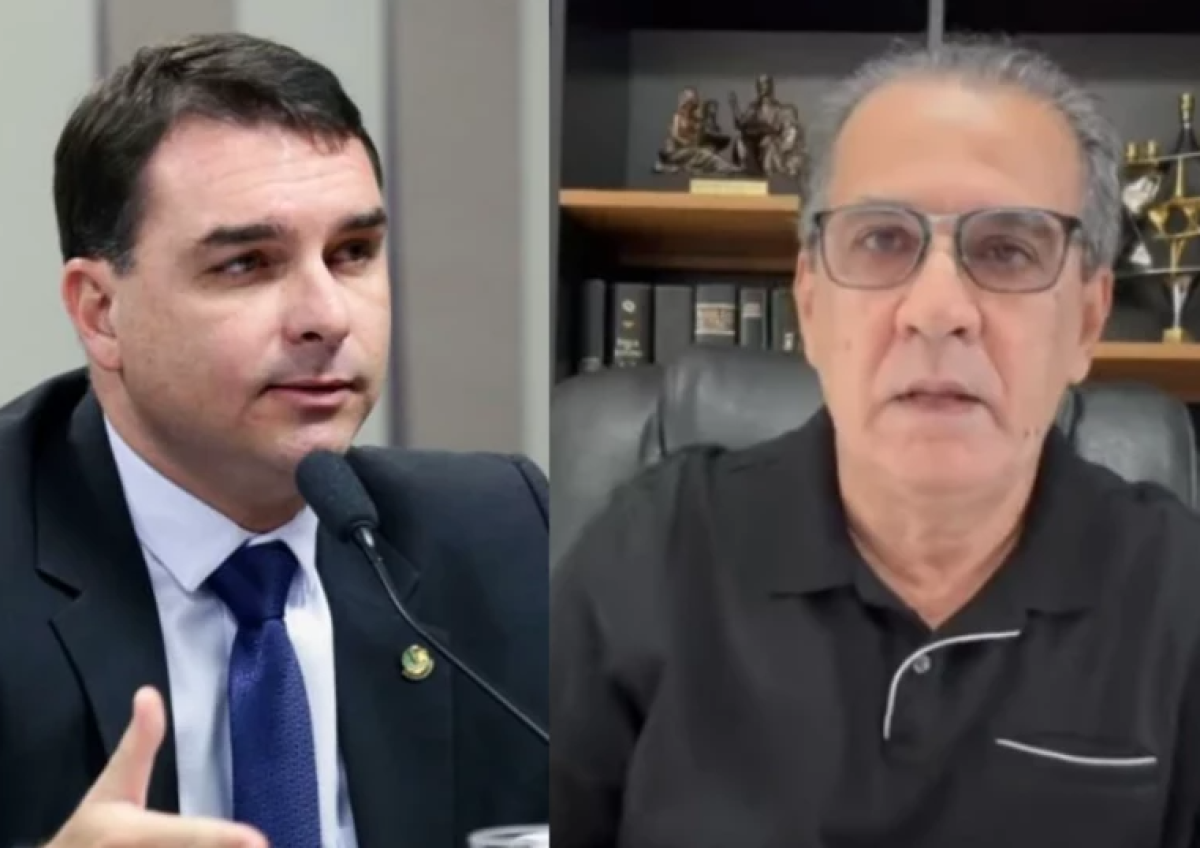 Flávio Bolsonaro e Silas Malafaia - Fotos: Michel Jesus / Câmara dos Deputados // Reprodução / YouTube