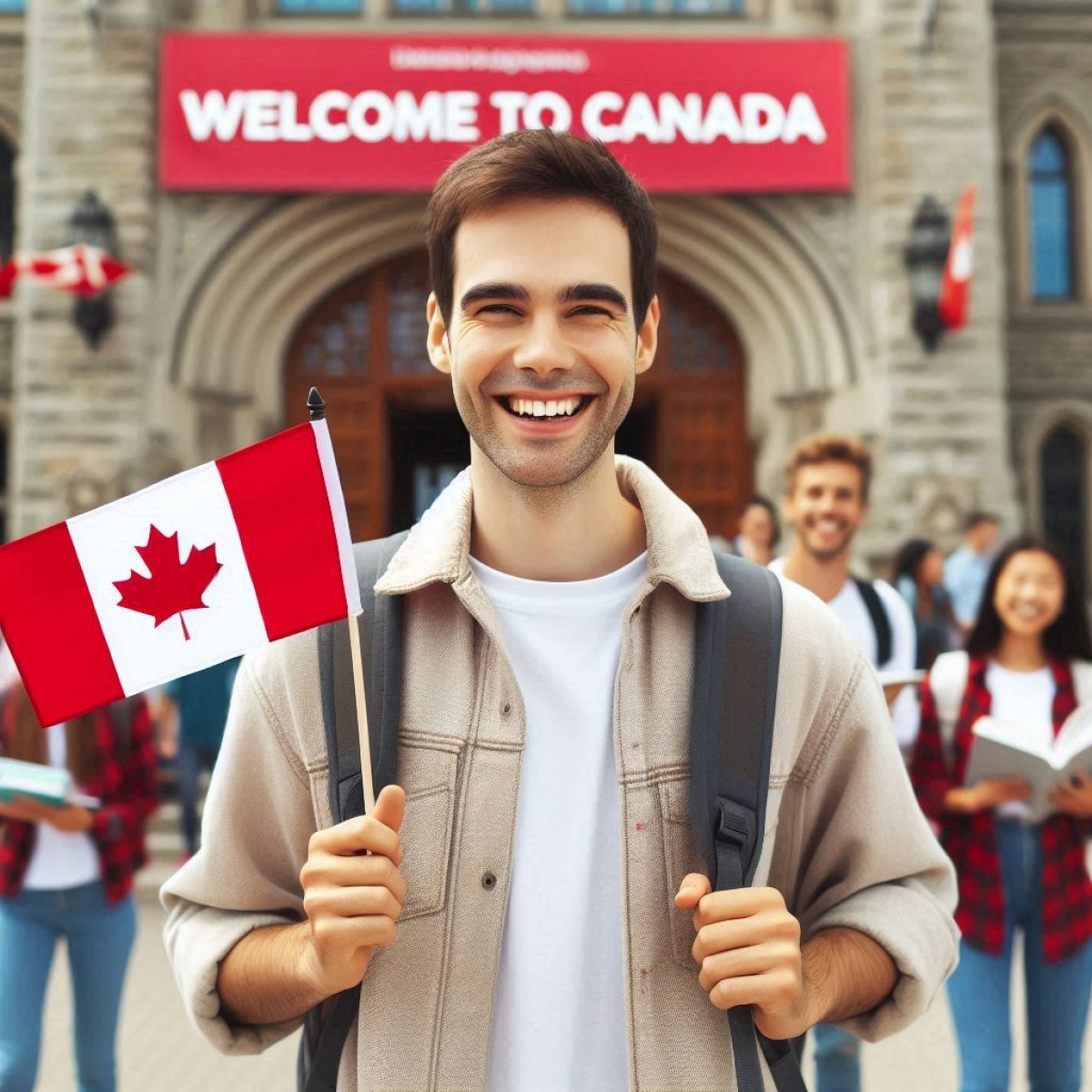 Feira da NEW Intercâmbio reúne instituições de ensino do Canadá - Imagem ilustrativa criada por IA