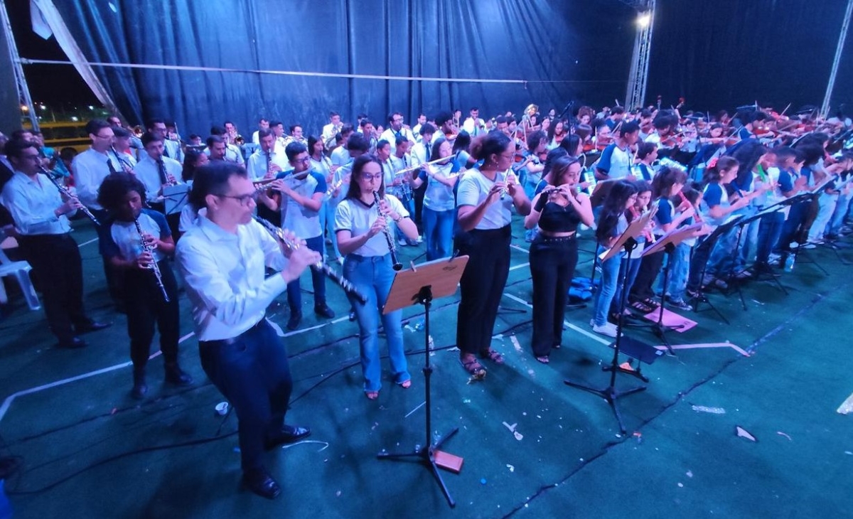 Dia das Crianças: Filarmônica de Itabaiana realiza apresentações de grupos musicais - Foto: Assessoria Energisa Sergipe
