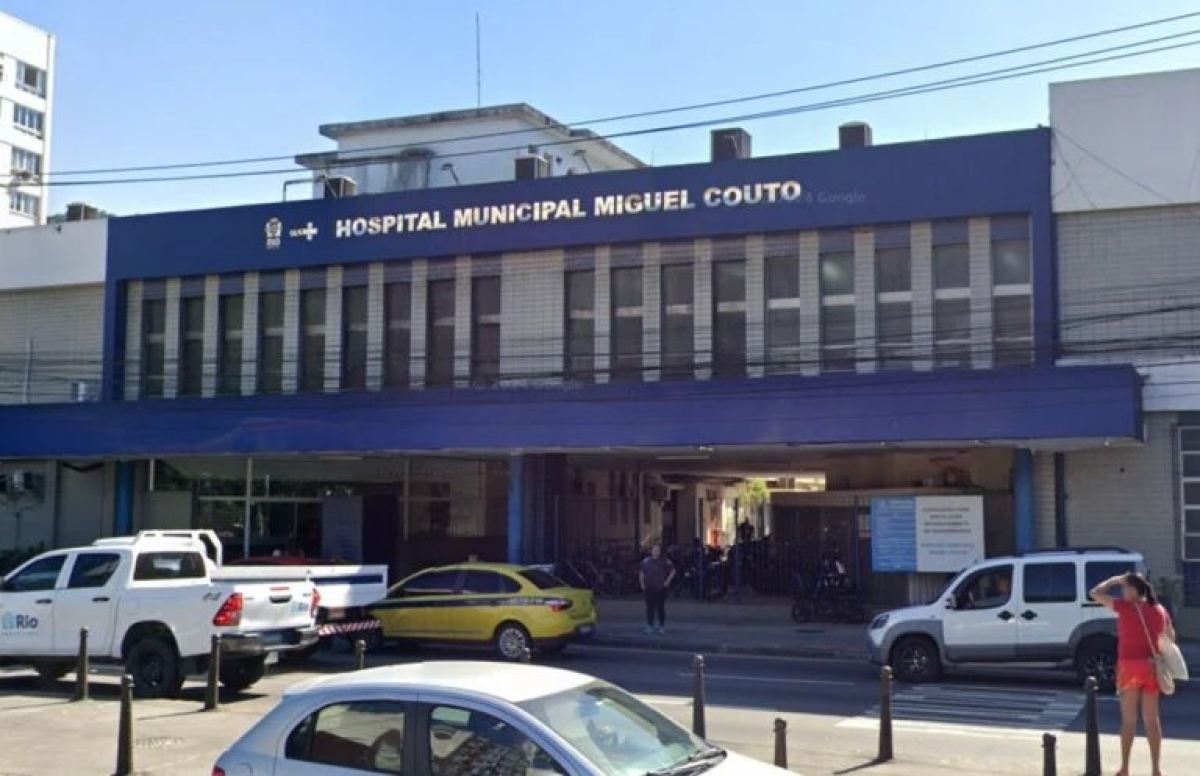 Benjamin estava internado no Hospital Miguel Couto, no Rio - Foto: Reprodução/Google Maps
