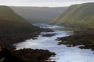 Rio São Francisco, na divisa entre Alagoas e Sergipe - Foto: Severino Silva | Chesf
