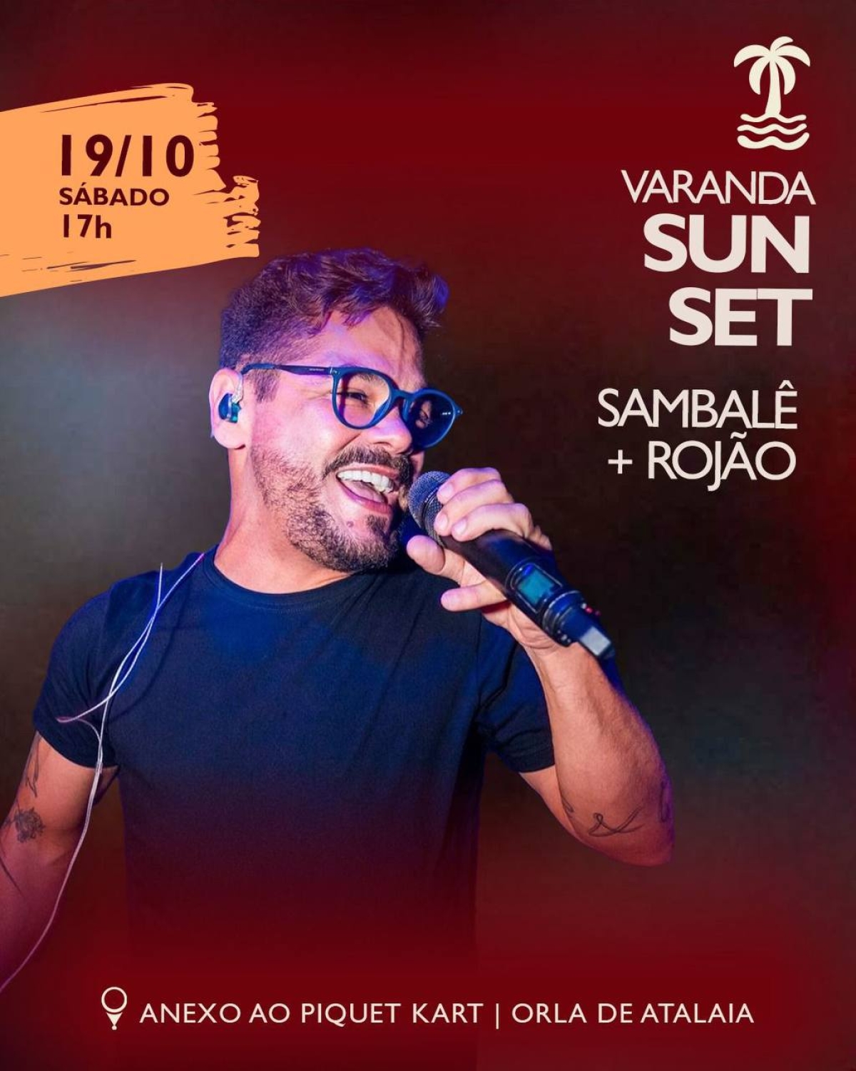 Varanda Sunset terá Rojão e Sambalê neste sábado, 19/10 - Imagem: Divulgação

