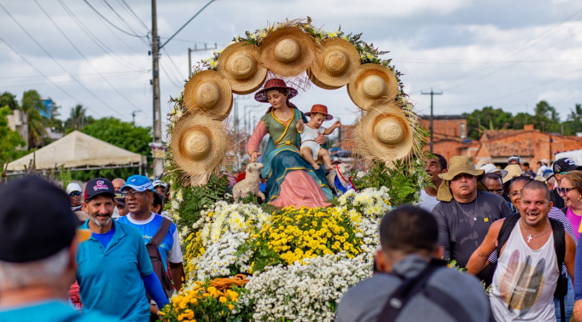 Peregrinação de Divina Pastora chega à 66ª edição neste final de semana - Foto: Arthuro Paganini/Arquivo Secom