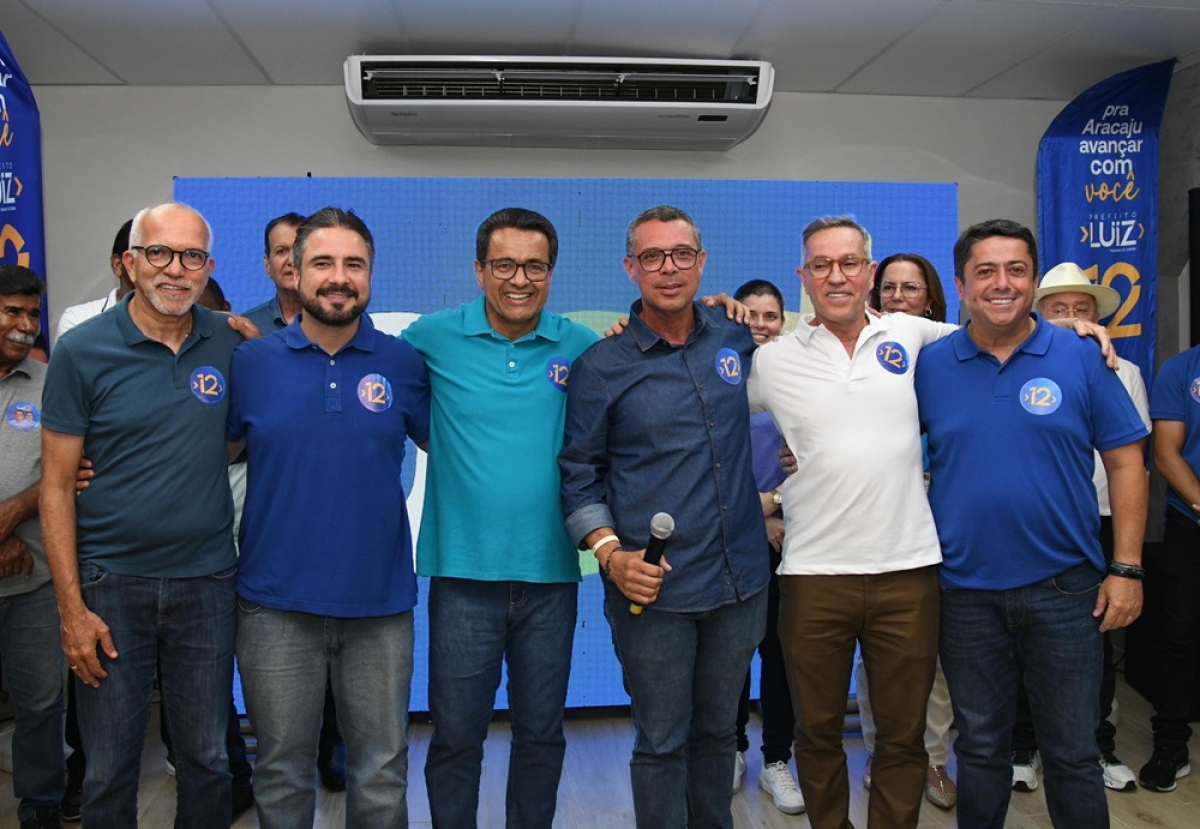 Confiança nos mais preparados: Luiz e Fabiano recebem amplo apoio político na disputa do 2º turno em Aracaju - Foto: Assessoria
