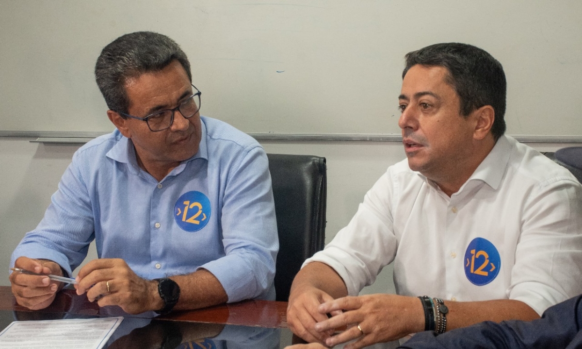 Luiz Roberto e Fabiano Oliveira - Foto: Assessoria de Campanha