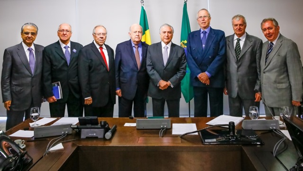 Fies/Sergipe representa indstria sergipana em reunio com Michel Temer (Foto: Marcos Corra/Assessoria Fies/SE)