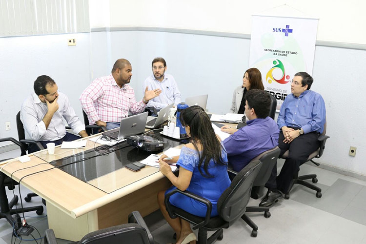 Sade e Ebserh dialogam sobre carta de servios do futuro Hospital Universitrio de Lagarto (Foto: SES/SE)