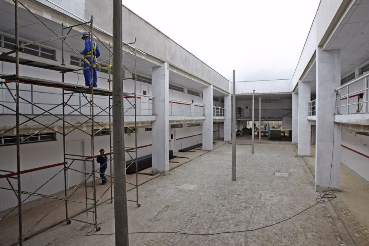 Obra est� or�ada em R$10 milh�es (Foto: Victor Ribeiro/ASN)