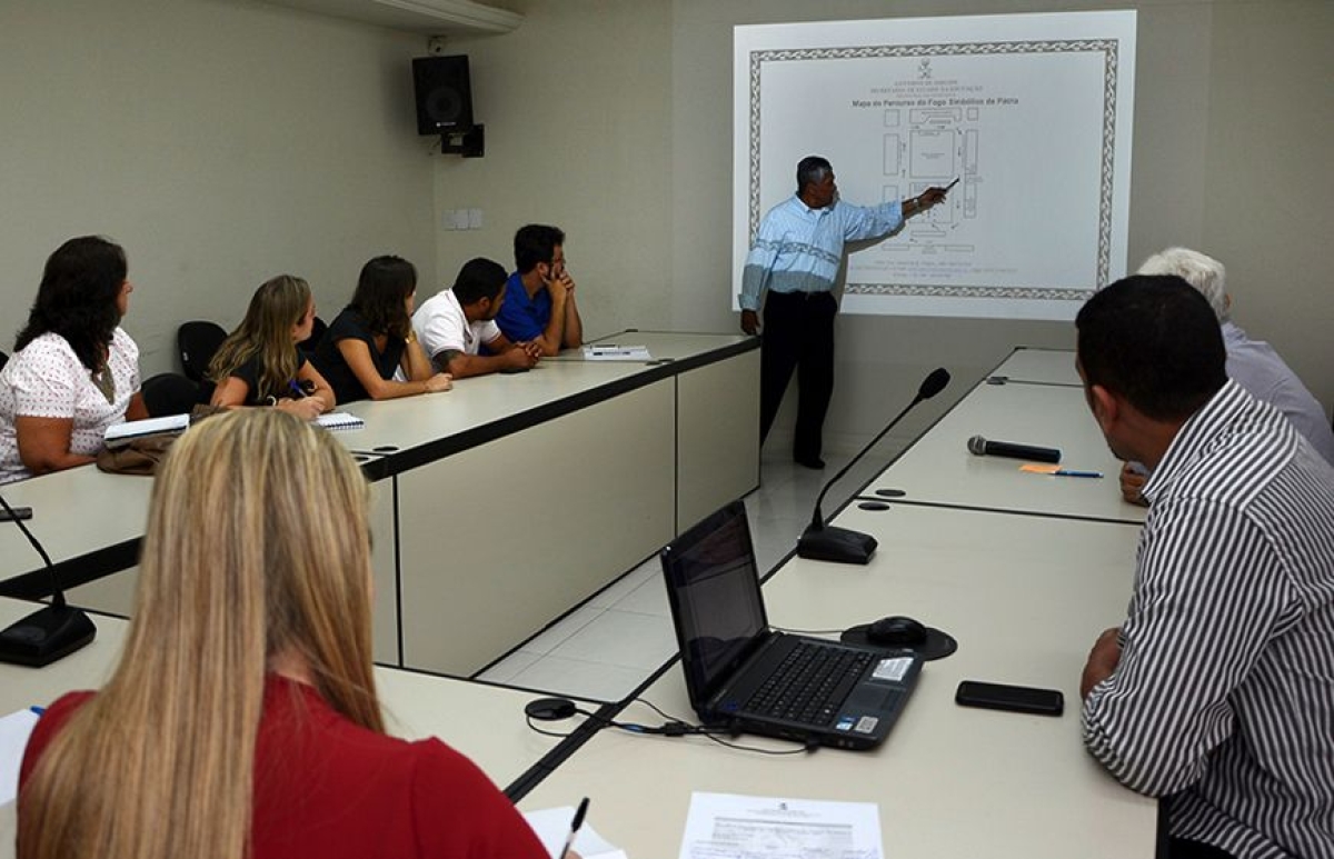 Seed/Sergipe promove reunio para apresentar aes a serem desenvolvidas no dia 7 de Setembro (Foto: Maria Odlia/Seed/SE)