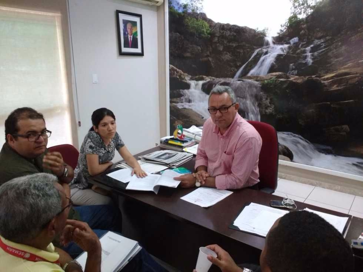 Semarh/Sergipe discute financiamento do plano de manejo da APA Sul (Foto: Semarh/SE)