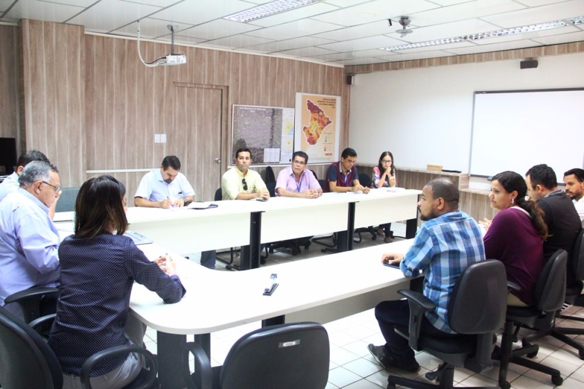 Reunio contou com representantes da categoria (Foto: Seplag/SE)