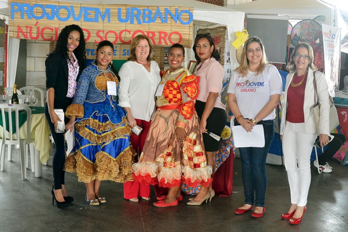 Atividades artsticas e pedaggicas marcam culminncia do Projovem no Gonzago (Foto: Eugnio Barreto/Seed/SE)