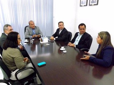 Presidente da Agncia Reguladora de Sergipe visita a Arsal (Foto: Assessoria Arsal)