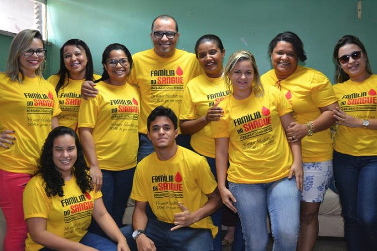 Hemose: grupos de voluntrios colaboram com a doao e a ampliao do estoque de sangue (Foto: SES/SE)