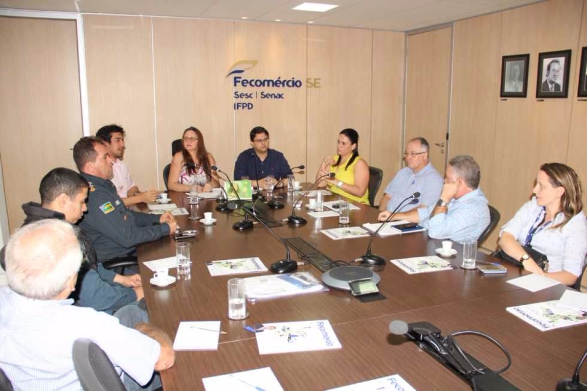 Fecomrcio e empresrios discutem melhorias na segurana com SSP/Sergipe (Foto: Assessoria Fecomrcio/SE)