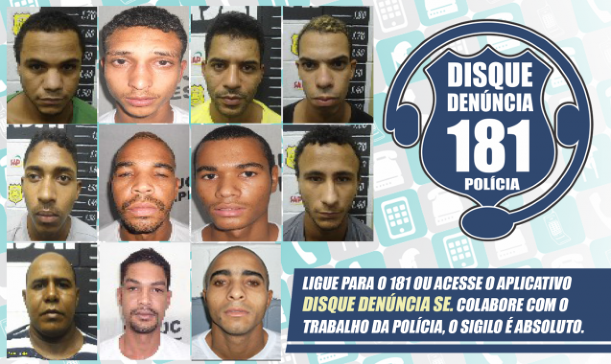 SSP/Sergipe mobilizada para prender os fugitivos do Copemcan (Foto: SSP/SE)