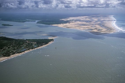 Foz do rio S�o Francisco SE/AL (Foto: Zig Koch/ANA)