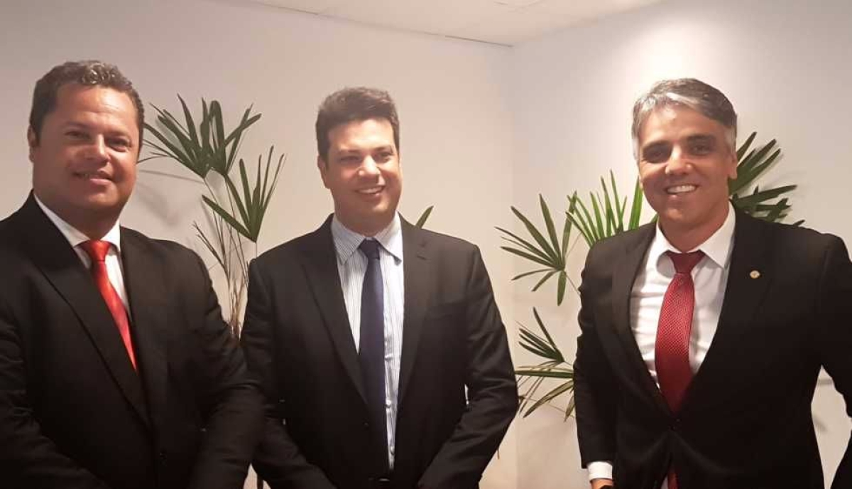 Ministro do esporte confirma visita a Lagarto (Foto: Assessoria F�bio Reis)